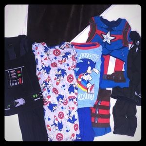 Bundle of boys pajamas